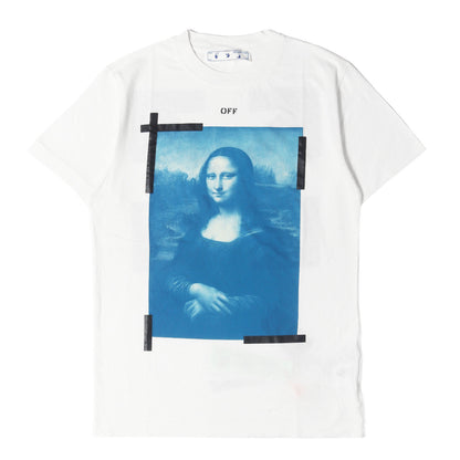 21SS モナリザ グラフィック スリム Tシャツ(BLUE MONALISA S/S SLIM TEE)