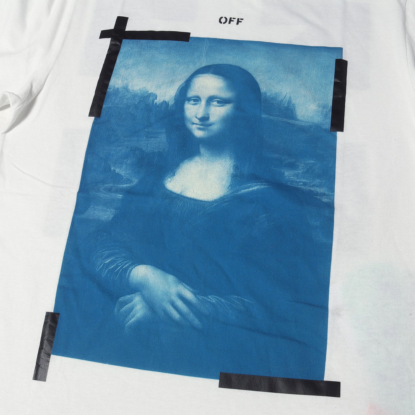 21SS モナリザ グラフィック スリム Tシャツ(BLUE MONALISA S/S SLIM TEE)