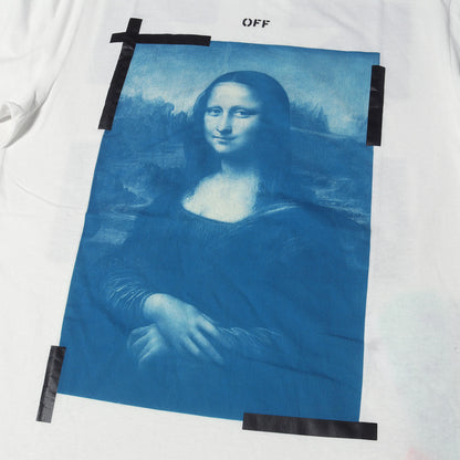 21SS モナリザ グラフィック スリム Tシャツ(BLUE MONALISA S/S SLIM TEE)
