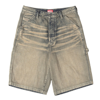 24AW ヴィンテージ加工 ペインター デニムショーツ(D-LIVERY-SHORT)