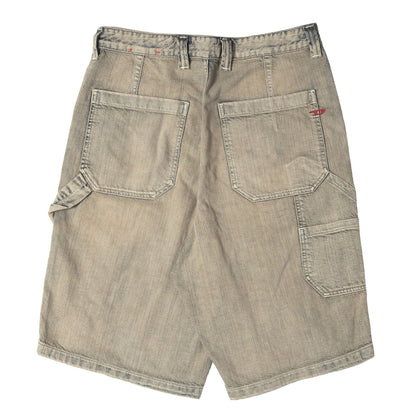 24AW ヴィンテージ加工 ペインター デニムショーツ(D-LIVERY-SHORT)