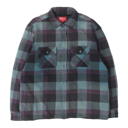 20AW 裏地キルティング チェック ネルシャツ(Quilted Flannel Shirt)