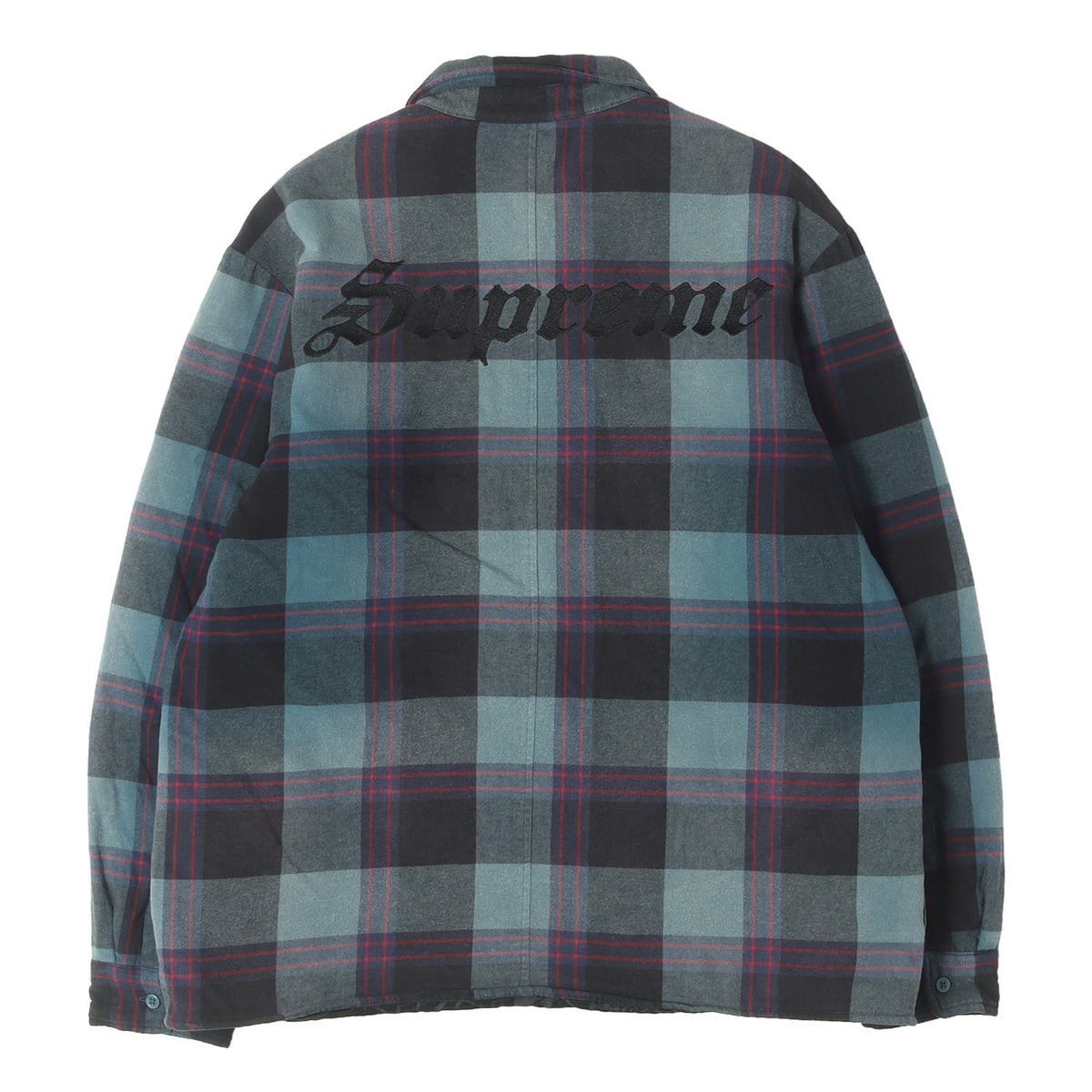 20AW 裏地キルティング チェック ネルシャツ(Quilted Flannel Shirt)