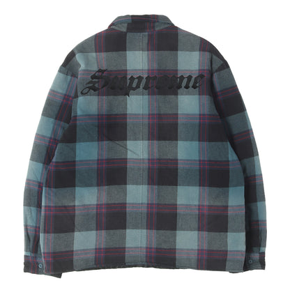 20AW 裏地キルティング チェック ネルシャツ(Quilted Flannel Shirt)