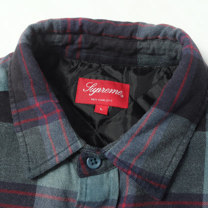 20AW 裏地キルティング チェック ネルシャツ(Quilted Flannel Shirt)