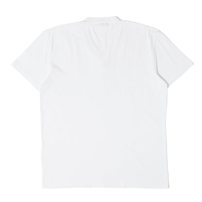 プレートパッチ付き Vネック プレーン Tシャツ