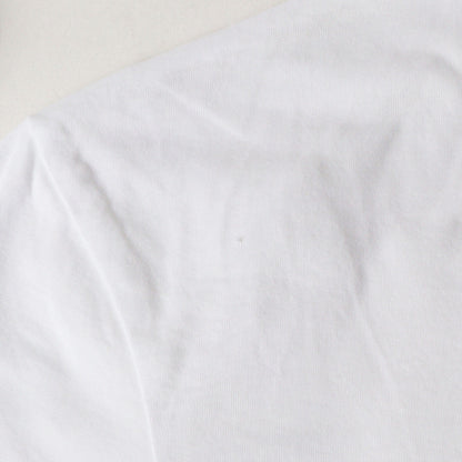 プレートパッチ付き Vネック プレーン Tシャツ
