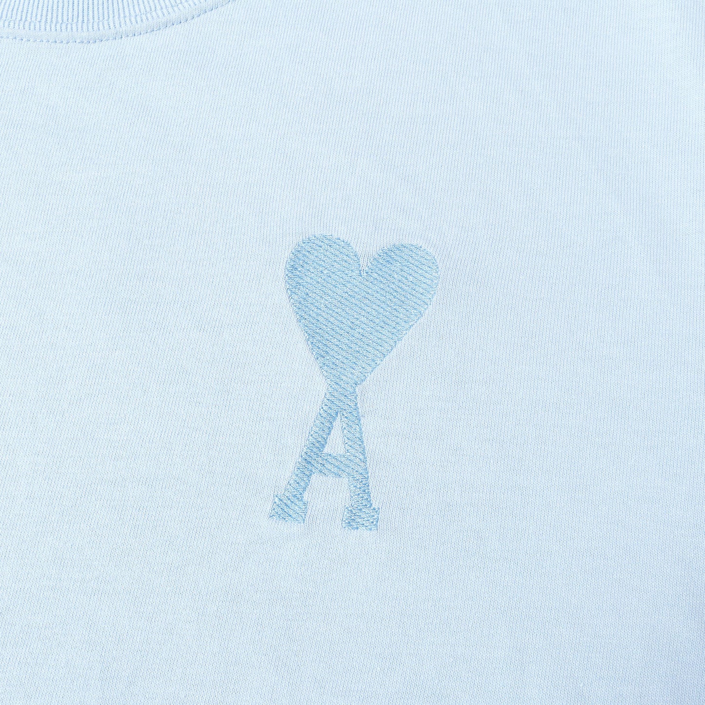 22SS ハートロゴ刺繍 クルーネック Tシャツ