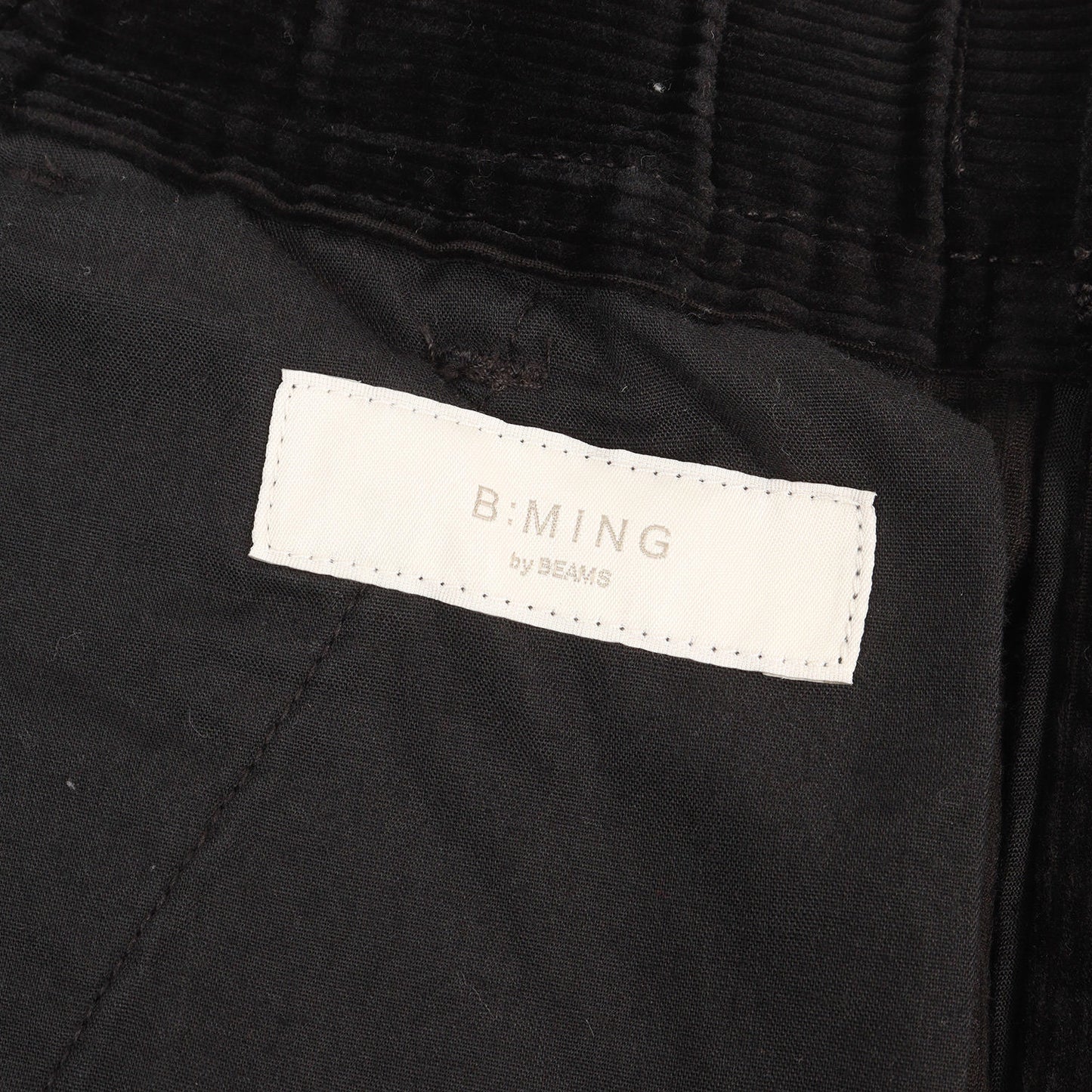 B:MING by BEAMS別注 ストレッチ コーデュロイ イージーパンツ