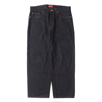 25AW クラシックロゴ刺繍 リジッド バギー デニムパンツ(Baggy Jean)