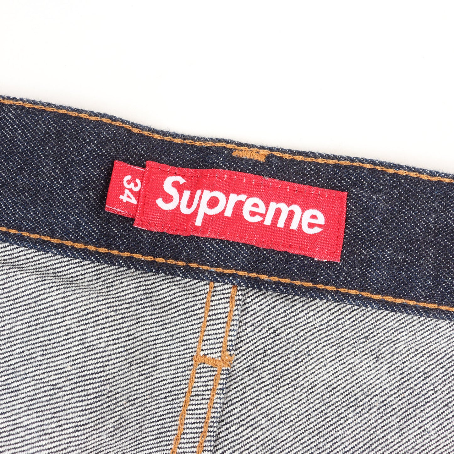 25AW クラシックロゴ刺繍 リジッド バギー デニムパンツ(Baggy Jean)