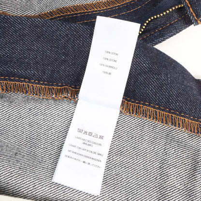 25AW クラシックロゴ刺繍 リジッド バギー デニムパンツ(Baggy Jean)