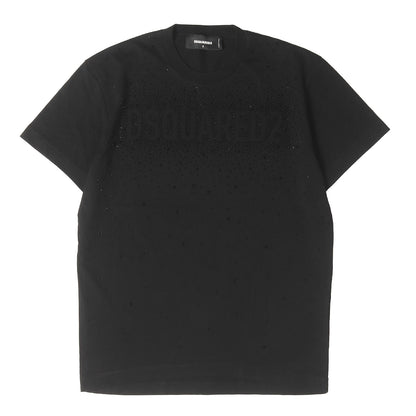 25AW ラインストーンロゴ クルーネック Tシャツ(Just Right Fit)