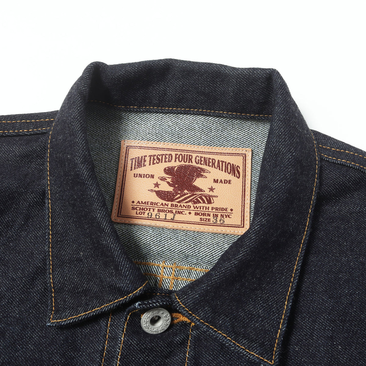 1stタイプ 難燃 デニムジャケット (LOT. 961J FP G-JKT)
