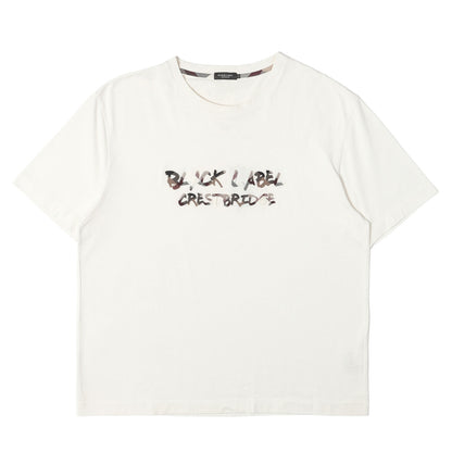 タータンチェック 起毛ロゴ Tシャツ