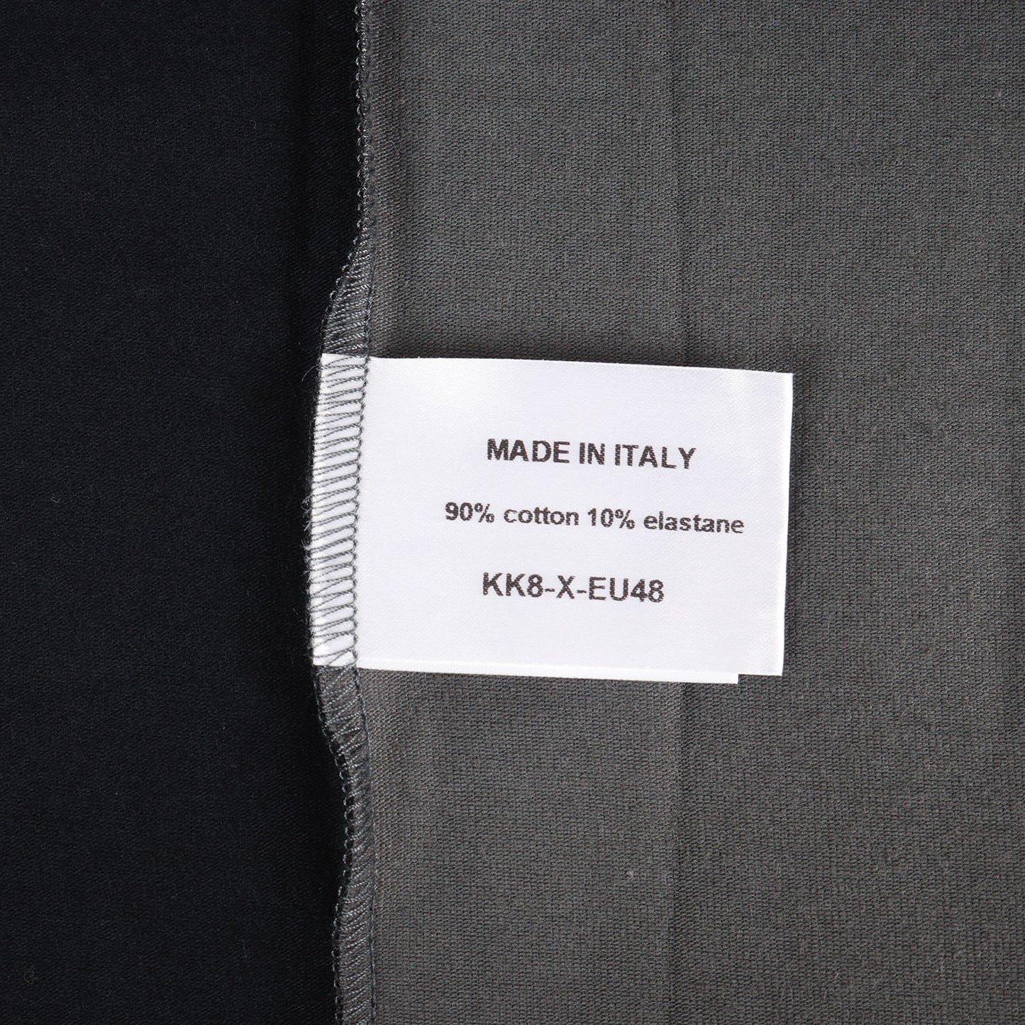 切替しデザイン ストレッチ ロングスリーブ Tシャツ