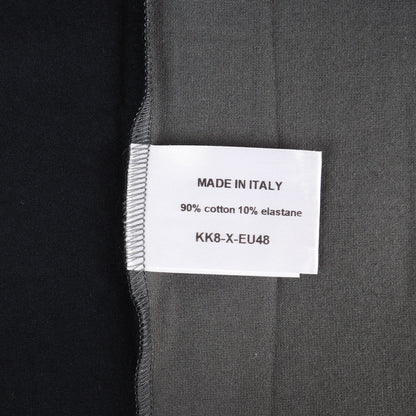 切替しデザイン ストレッチ ロングスリーブ Tシャツ