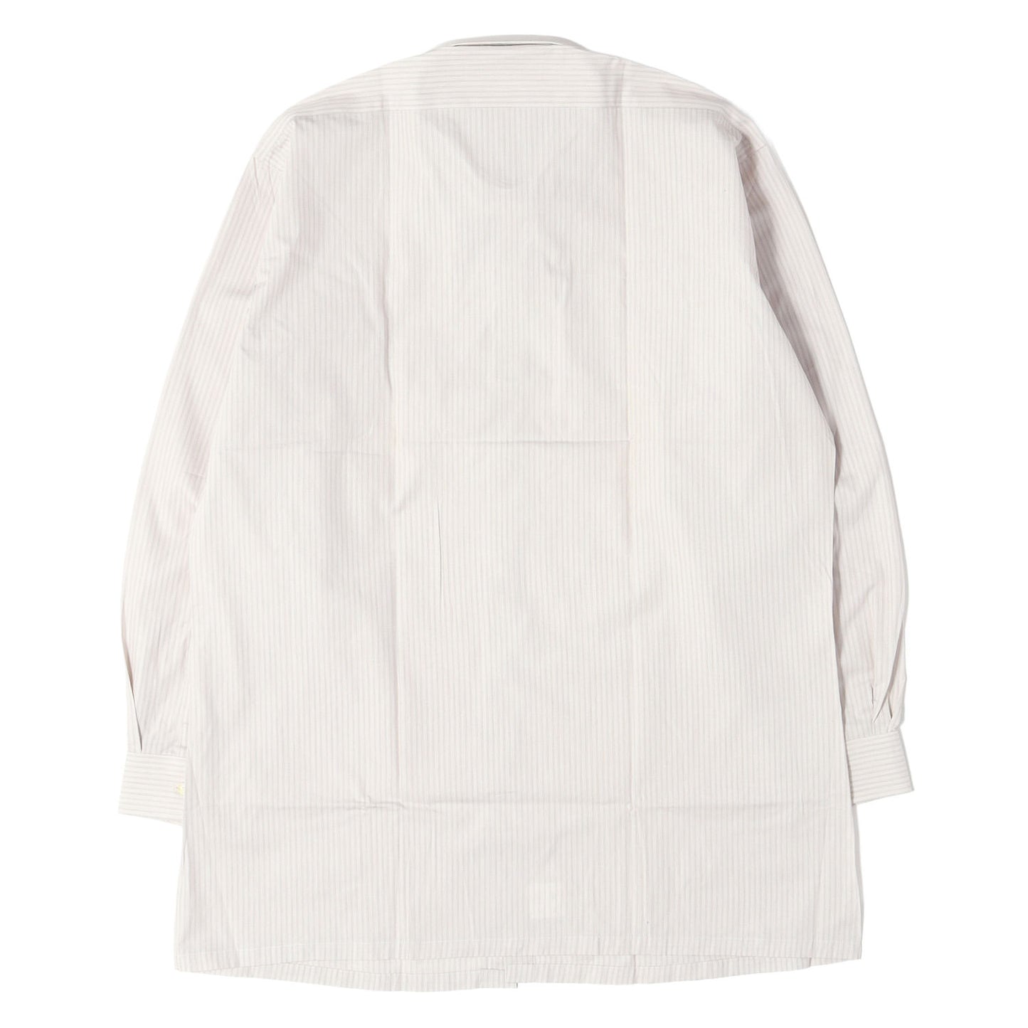 90s Monsieur ストライプ コットン シャツ(デッドストック品)