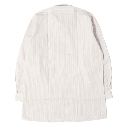 90s Monsieur ストライプ コットン シャツ(デッドストック品)