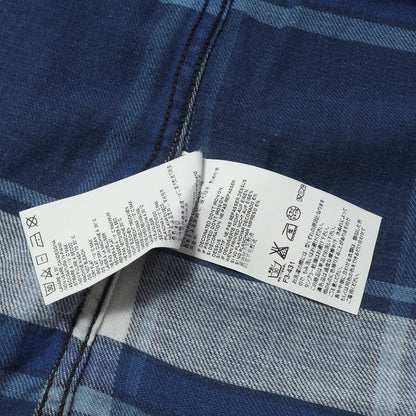 ブリーチ加工 ボタンダウン チェック ネルシャツ