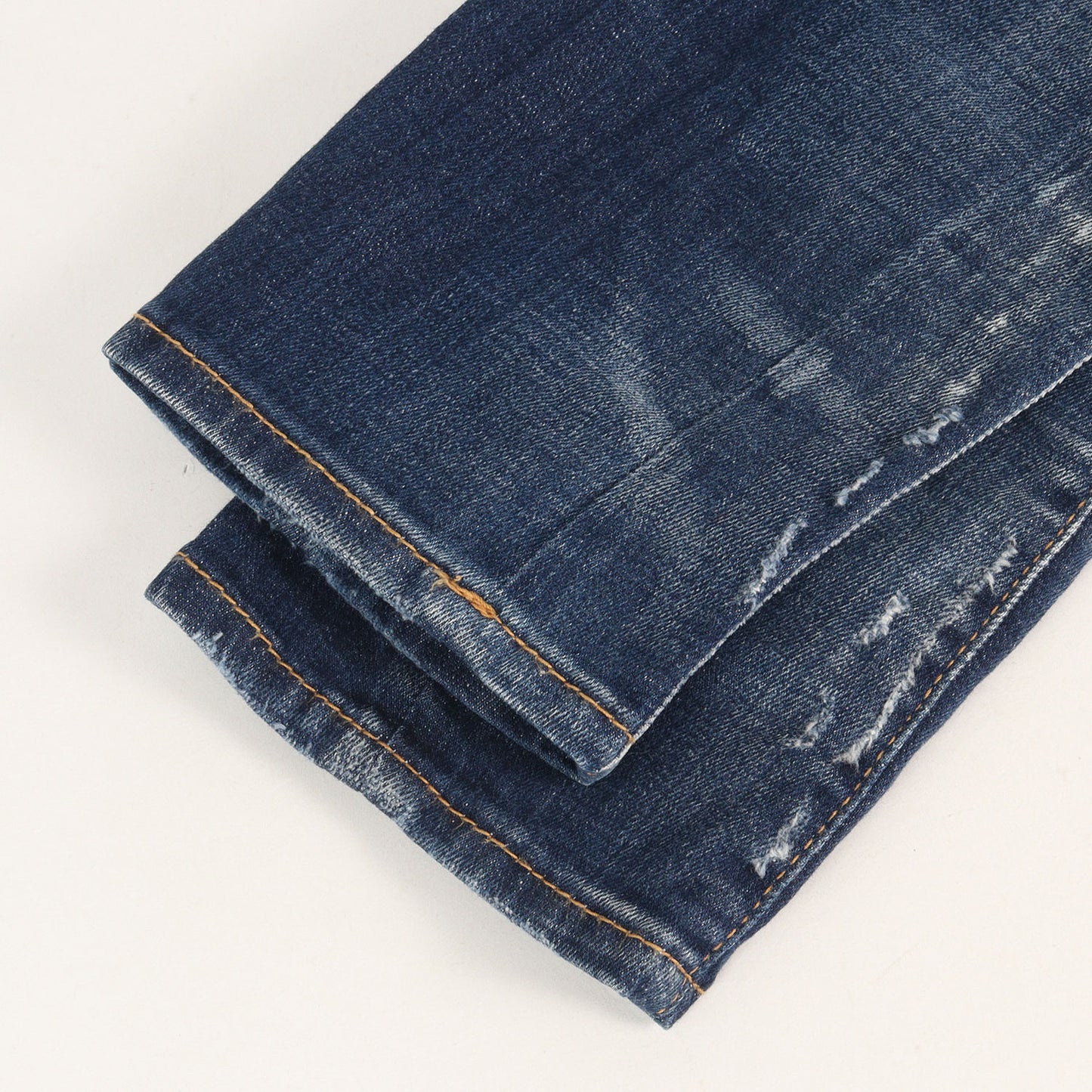 スケーター ダメージリペア加工 ストレッチ デニムパンツ(Skater Jean)