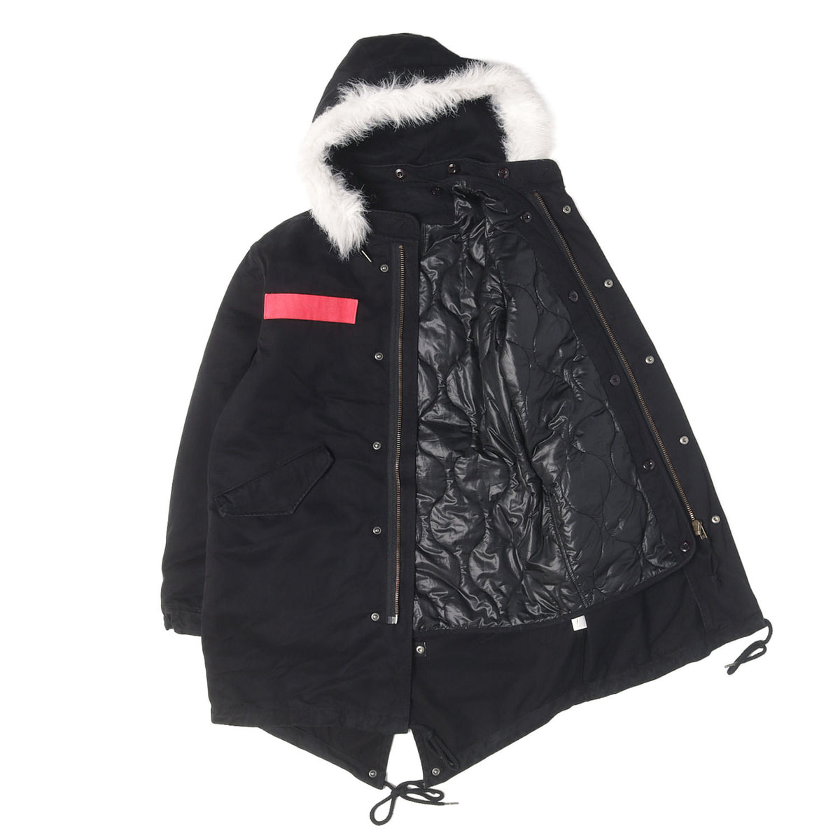 キルティングライナー付き 3WAY フィッシュテール モッズコート(EXPLODE&RELORD M-51 PARKA)