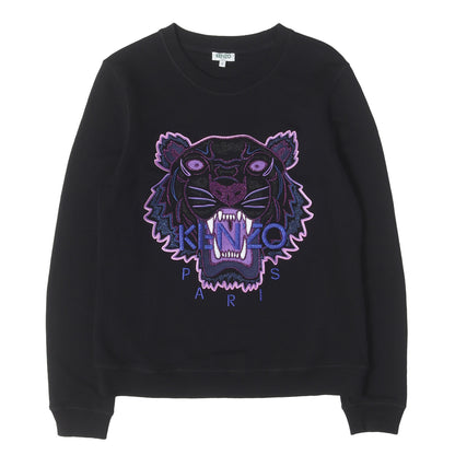 タイガー ラメ刺繍 クルーネック スウェット(Classic Tiger Sweatshirts)