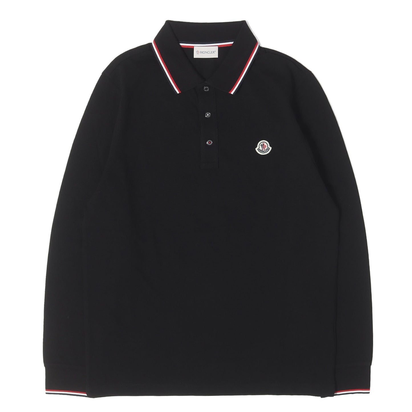 コットン鹿の子 ロングスリーブ ポロシャツ(MAGLIA POLO MANICA LUNGA)