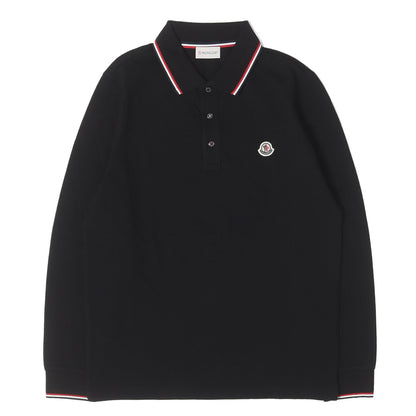 コットン鹿の子 ロングスリーブ ポロシャツ(MAGLIA POLO MANICA LUNGA)