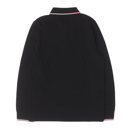 コットン鹿の子 ロングスリーブ ポロシャツ(MAGLIA POLO MANICA LUNGA)