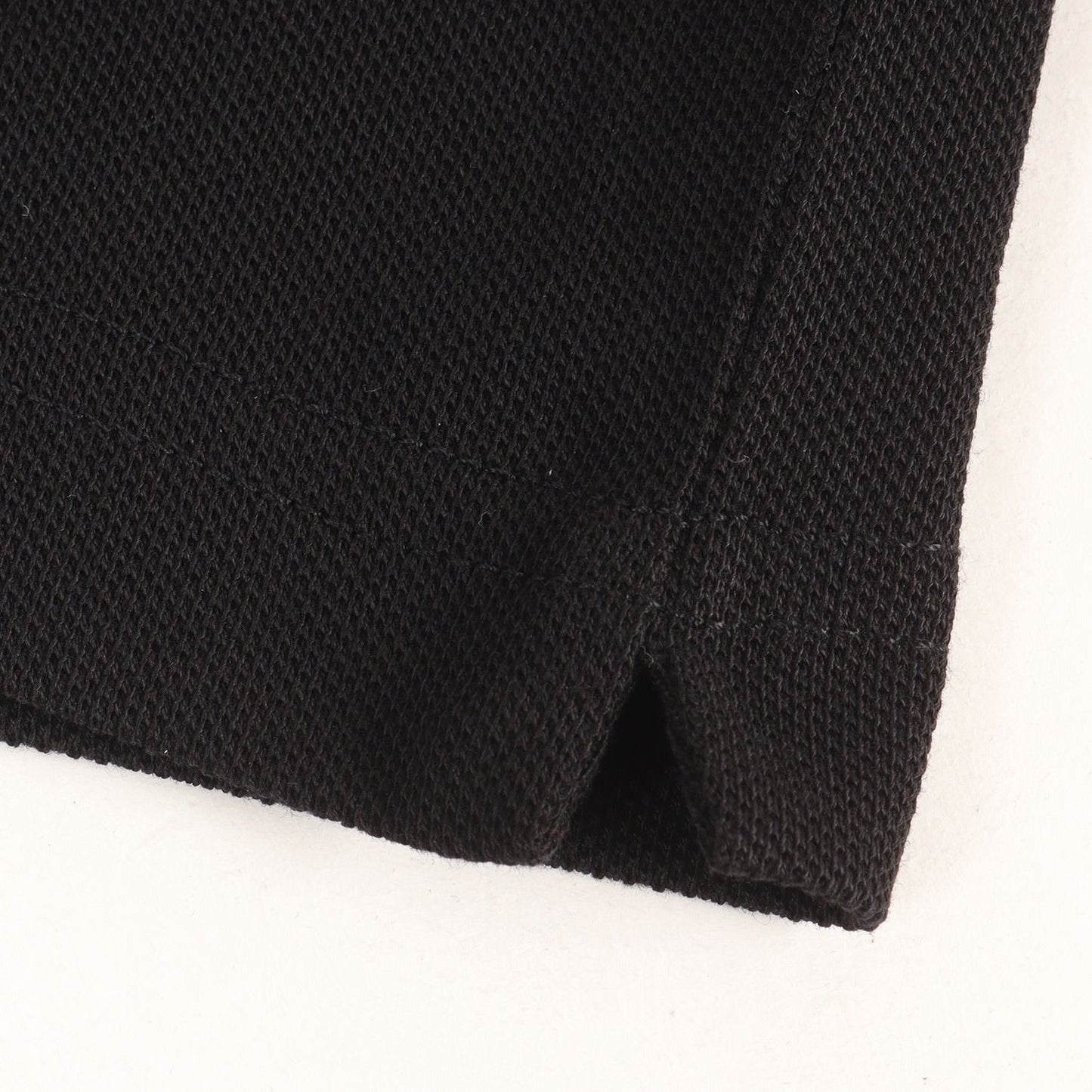 コットン鹿の子 ロングスリーブ ポロシャツ(MAGLIA POLO MANICA LUNGA)