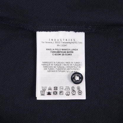 コットン鹿の子 ロングスリーブ ポロシャツ(MAGLIA POLO MANICA LUNGA)