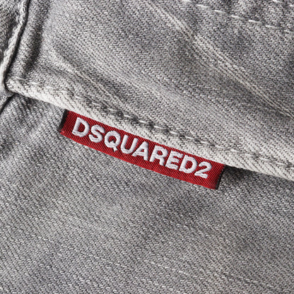 セクシー ツイスト 刺繍デザイン ストレッチ デニムパンツ(Sexy Twist Jean)