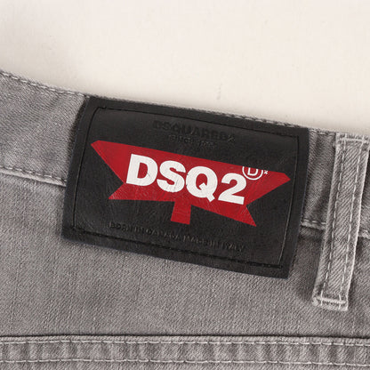 セクシー ツイスト 刺繍デザイン ストレッチ デニムパンツ(Sexy Twist Jean)