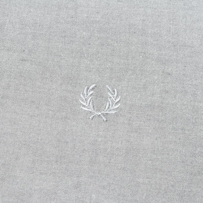 ワンポイント刺繍 オックスフォード ボタンダウンシャツ