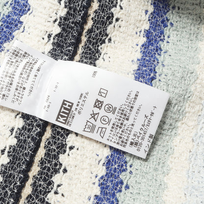25SS クロッシェ プルオーバー 半袖 ニット(Keyon Crochet Pullover)