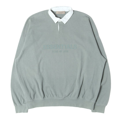 FOG ESSENTIALS オーバーサイズ ワッフル ラガーシャツ
