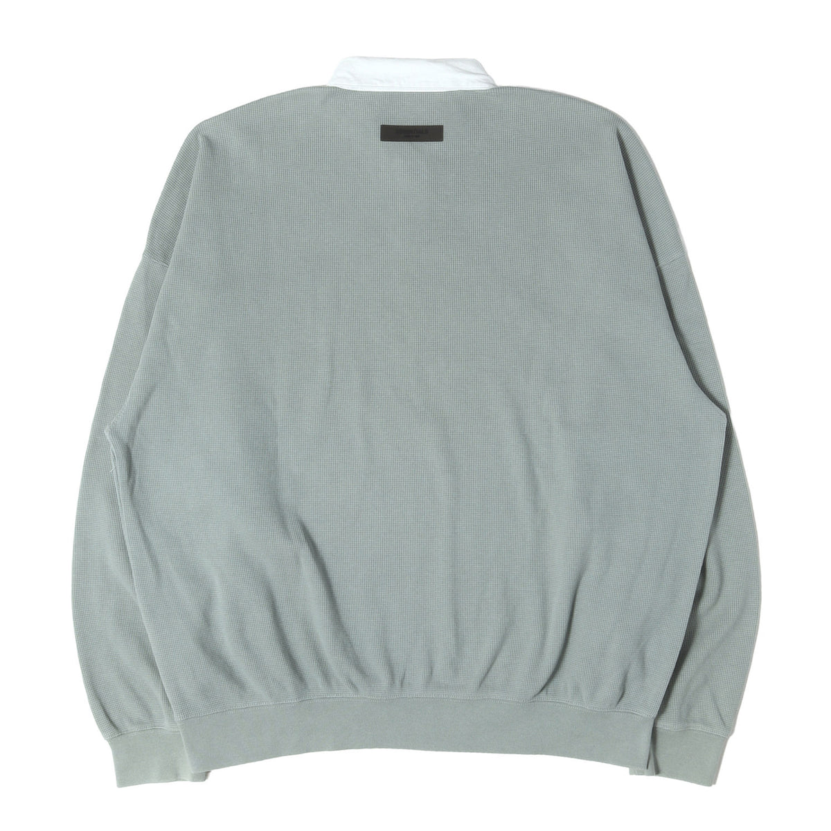 FOG ESSENTIALS オーバーサイズ ワッフル ラガーシャツ