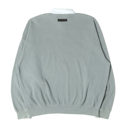 FOG ESSENTIALS オーバーサイズ ワッフル ラガーシャツ