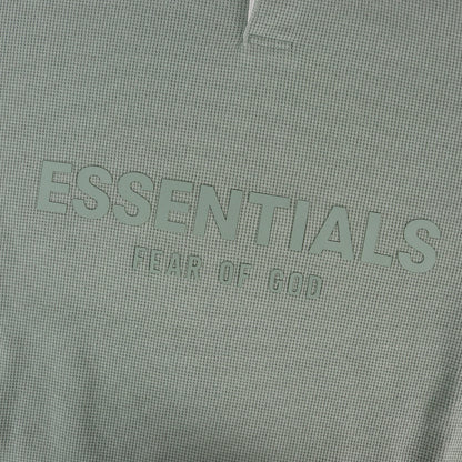 FOG ESSENTIALS オーバーサイズ ワッフル ラガーシャツ