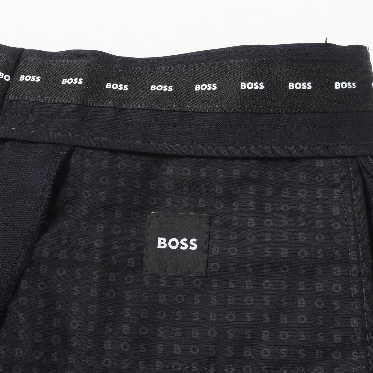 現行タグ BOSS ONE THE SUIT ストレッチウール スラックスパンツ