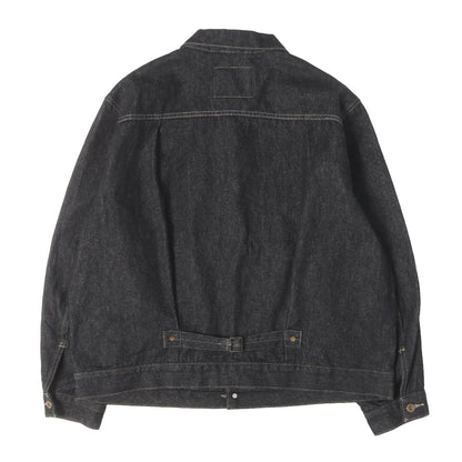 [リーバイスプレミアム] 大戦 1st タイプ 先染めブラック デニムジャケット (1st Type Trucker Jacket) 005Z7-0000