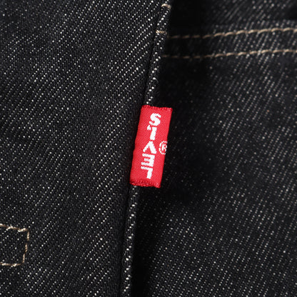 [リーバイスプレミアム] 大戦 1st タイプ 先染めブラック デニムジャケット (1st Type Trucker Jacket) 005Z7-0000