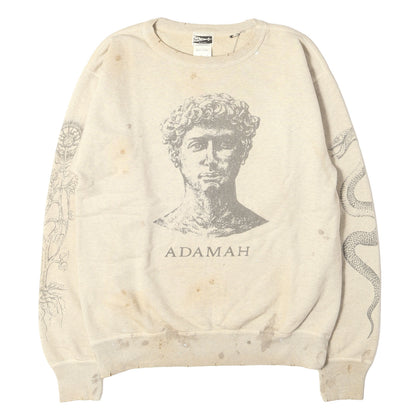 初期デリバリーモデル ヴィンテージ加工 アダム グラフィック スウェット(SWEAT SHIRT)