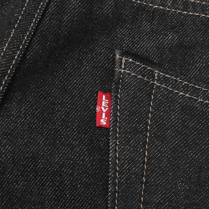 [リーバイスプレミアム] 501 先染め ブラック デニムパンツ (PREMIUM BLACK 501 JEANS)