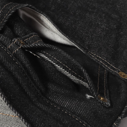 [リーバイスプレミアム] 501 先染め ブラック デニムパンツ (PREMIUM BLACK 501 JEANS)