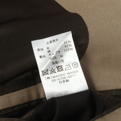 ×DORMEUIL ウール/コットン テーラードジャケット & プリーツ スラックスパンツ セットアップ