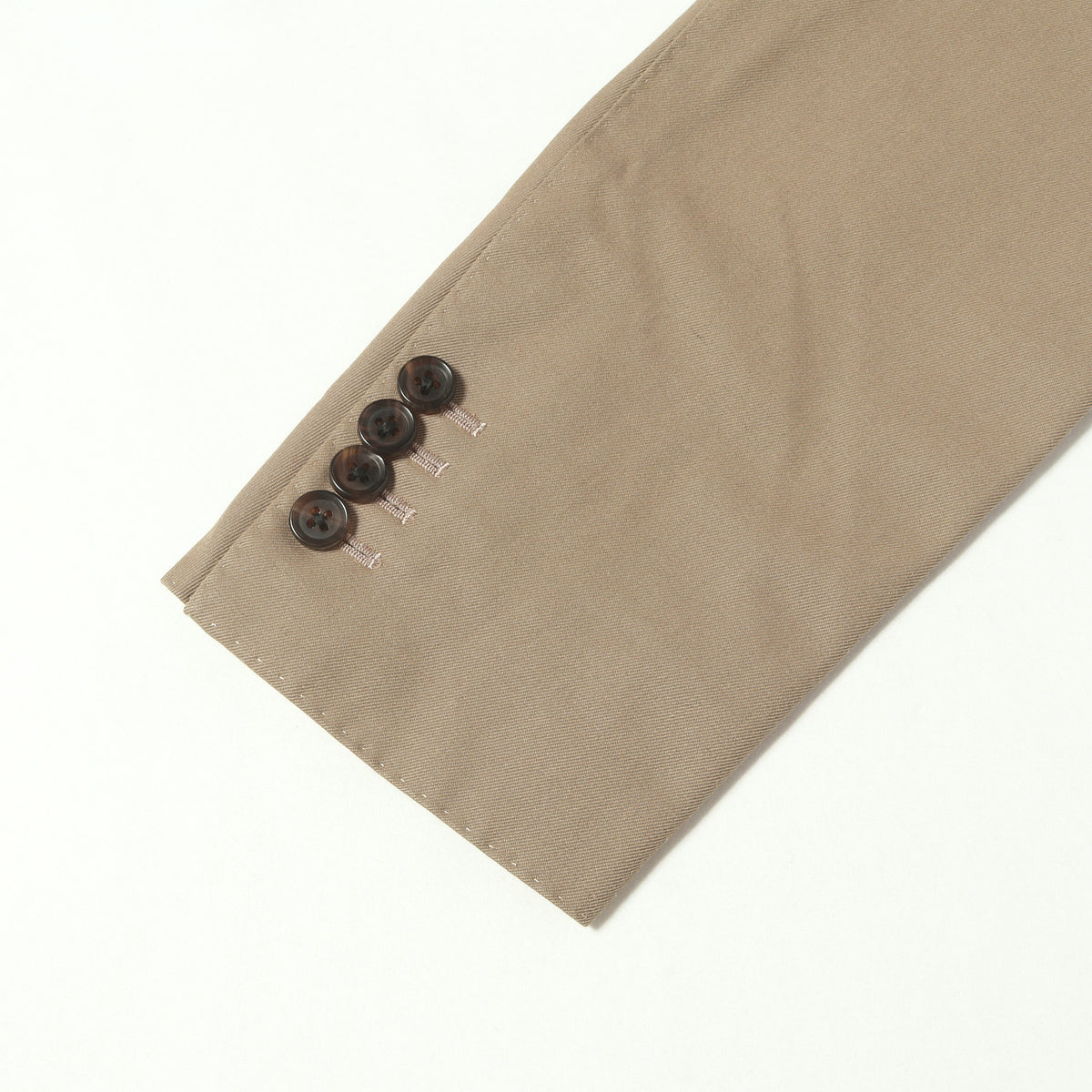 ×DORMEUIL ウール/コットン テーラードジャケット & プリーツ スラックスパンツ セットアップ