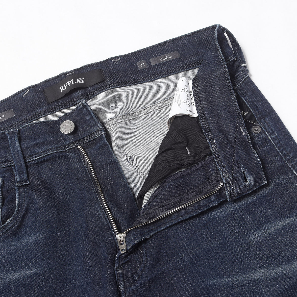 ストレッチ スキニー デニムパンツ (HYPERFLEX ANBASS JEANS)
