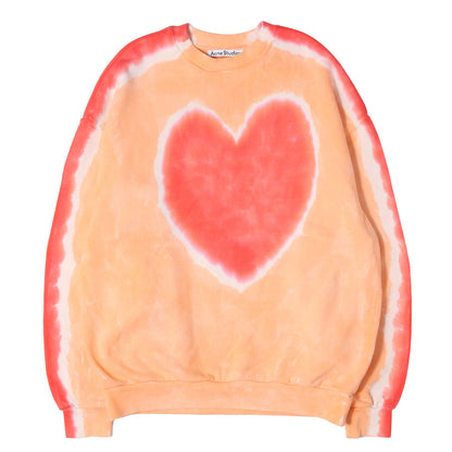 22SS ハート タイダイ染め オーバーサイズ スウェット Heart Tie-Dye Sweatshirt